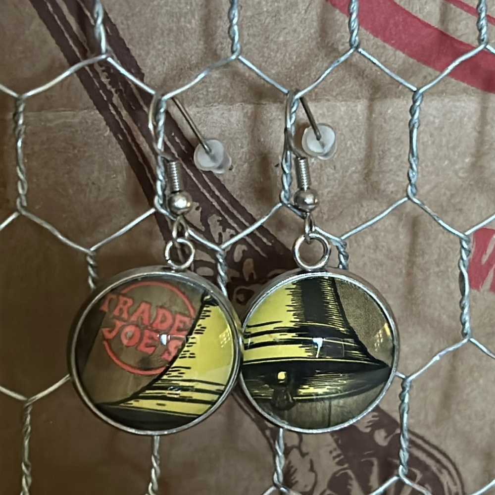 Trader Joe’s earrings 20mm bell